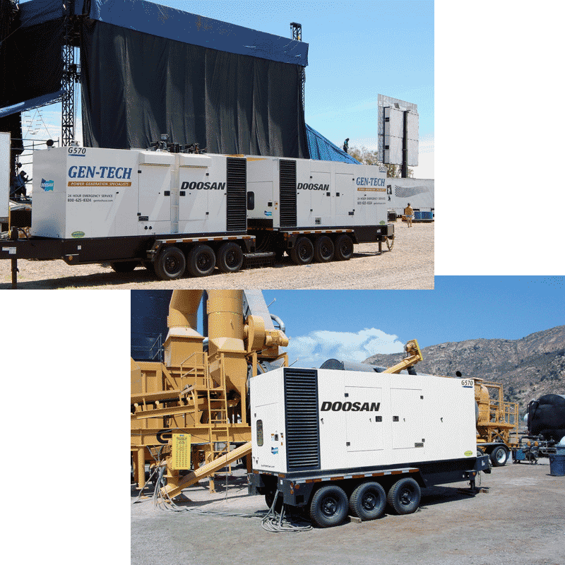 Mobile generator solutions